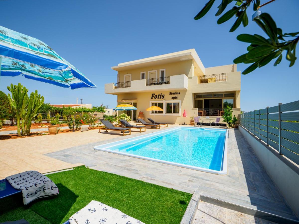 Fotis Studios Apartments Gouves Exteriér fotografie